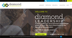 Desktop Screenshot of diamondleadership.com